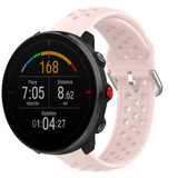 Strap-it® Polar Vantage M Silikonarmband mit Löchern (Rosa) Strap-it® Polar Vantage M Silikonarmband mit Löchern (Rosa)