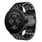 Strap-it® Polar Vantage M Drachen Stahlarmband (Schwarz)