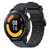 Strap-it® Strap-it Xiaomi Watch S1 Sportschnallenarmband (Schwarz/Blau) Strap-it® Strap-it Xiaomi Watch S1 Sportschnallenarmband (Schwarz/Blau)