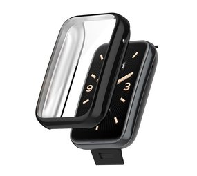 Strap-it® Xiaomi Smart Band 7 Pro TPU-Hülle (Schwarz) Strap-it® Xiaomi Smart Band 7 Pro TPU-Hülle (Schwarz)