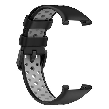 Strap-it© Strap-it Xiaomi Smart Band 7 Pro Sportarmband (Schwarz/Grau) Strap-it© Strap-it Xiaomi Smart Band 7 Pro Sportarmband (Schwarz/Grau)