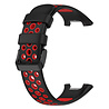 Strap-it© Strap-it Xiaomi Smart Band 7 Pro Sportarmband (Schwarz/Rot) Strap-it© Strap-it Xiaomi Smart Band 7 Pro Sportarmband (Schwarz/Rot)