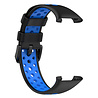 Strap-it© Strap-it Xiaomi Smart Band 7 Pro Sportarmband (Schwarz/Blau) Strap-it© Strap-it Xiaomi Smart Band 7 Pro Sportarmband (Schwarz/Blau)