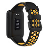 Strap-it© Strap-it Xiaomi Smart Band 7 Pro Sportarmband (Schwarz/Gelb) Strap-it© Strap-it Xiaomi Smart Band 7 Pro Sportarmband (Schwarz/Gelb)