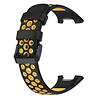 Strap-it© Strap-it Xiaomi Smart Band 7 Pro Sportarmband (Schwarz/Gelb) Strap-it© Strap-it Xiaomi Smart Band 7 Pro Sportarmband (Schwarz/Gelb)