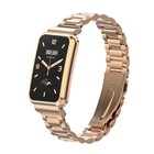 Strap-it© Strap-it Xiaomi Smart Band 7 Pro Stahlarmband (Roségold)
