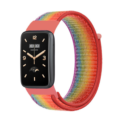 Strap-it© Strap-it Xiaomi Smart Band 7 Pro Nylon Armband (Regenbogen) Strap-it© Strap-it Xiaomi Smart Band 7 Pro Nylon Armband (Regenbogen)