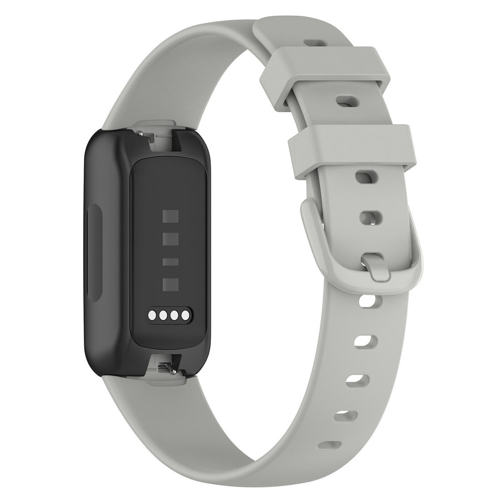 Strap-it® Strap-it Fitbit Inspire 3 Armband Silikon (Grau)