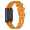 Strap-it® Strap-it Fitbit Inspire 3 Armband Silikon (Orange) Strap-it® Strap-it Fitbit Inspire 3 Armband Silikon (Orange)