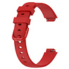 Strap-it® Strap-it Fitbit Inspire 3 Armband Silikon (Rot) Strap-it® Strap-it Fitbit Inspire 3 Armband Silikon (Rot)