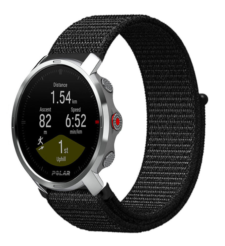 Strap-it® Strap-it Polar Grit X Nylonarmband (Schwarz) Strap-it® Strap-it Polar Grit X Nylonarmband (Schwarz)