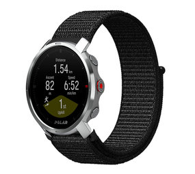 Strap-it® Polar Grit X Nylonarmband (Schwarz) Strap-it® Polar Grit X Nylonarmband (Schwarz)