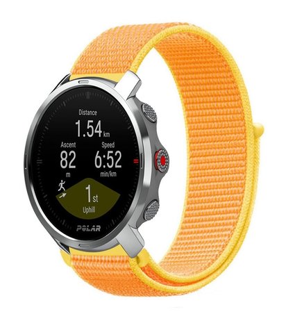 Strap-it® Strap-it Polar Grit X Nylonarmband (Hellgelb)