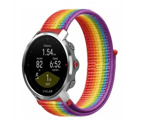 Strap-it® Polar Grit X Nylonarmband (Regenbogen) Strap-it® Polar Grit X Nylonarmband (Regenbogen)
