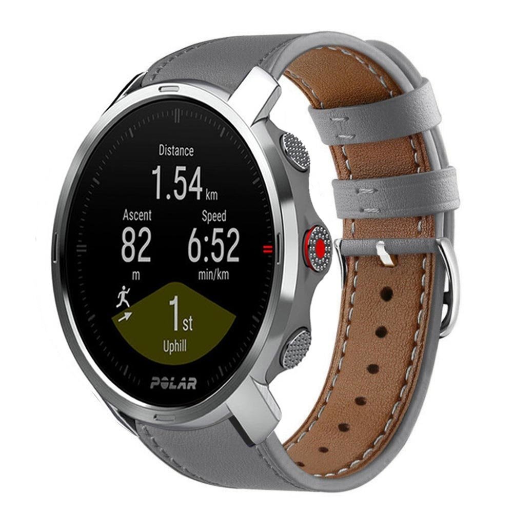 Strap-it® Strap-it Polar Grit X Lederarmband (Grau) Strap-it® Strap-it Polar Grit X Lederarmband (Grau)