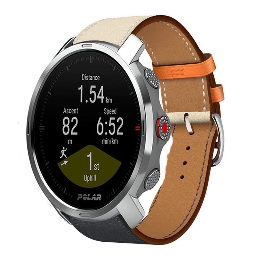 Strap-it® Strap-it Polar Grit X Lederarmband (Weiß/Dunkelblau) Strap-it® Strap-it Polar Grit X Lederarmband (Weiß/Dunkelblau)