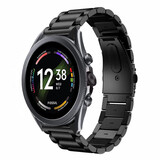 Strap-it® Fossil Gen 6 44mm Stahlarmband (Schwarz)