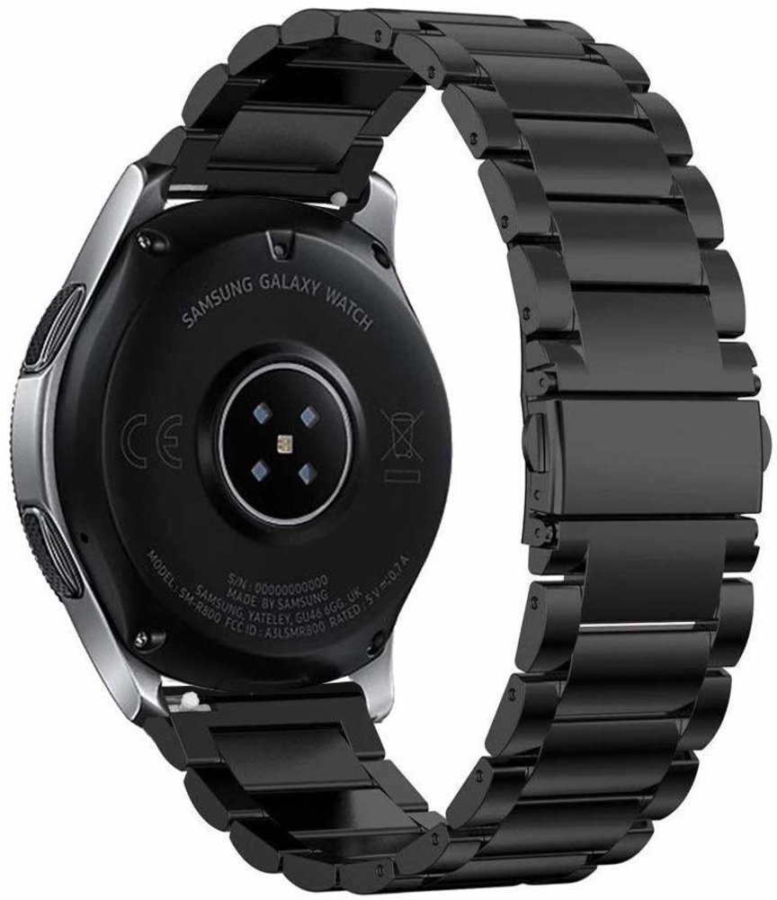 Strap-it® Strap-it Fossil Gen 6 44mm Stahlarmband (Schwarz) Strap-it® Strap-it Fossil Gen 6 44mm Stahlarmband (Schwarz)