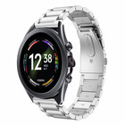 Strap-it® Strap-it Fossil Gen 6 44mm Stahlarmband (Silber)