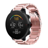 Strap-it® Polar Vantage M Stahlarmband (Rosa)