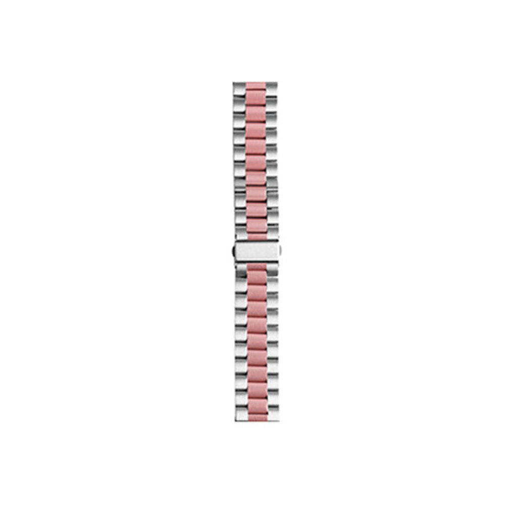 Strap-it® Strap-it OnePlus Watch Stahlarmband (Silber/Rosa) Strap-it® Strap-it OnePlus Watch Stahlarmband (Silber/Rosa)