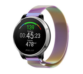 Strap-it® Polar Grit X Milanese Armband (Regenbogen) Strap-it® Polar Grit X Milanese Armband (Regenbogen)