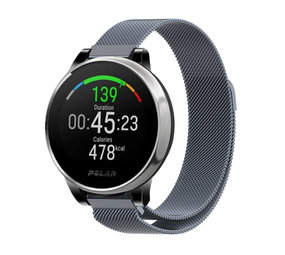 Strap-it® Polar Grit X Milanese Armband (spaceGrau) Strap-it® Polar Grit X Milanese Armband (spaceGrau)