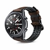 Strap-it® Strap-it Samsung Galaxy Watch 3 45mm Silikon-Lederarmband (Braun) Strap-it® Strap-it Samsung Galaxy Watch 3 45mm Silikon-Lederarmband (Braun)