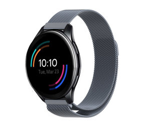 Strap-it® OnePlus Watch Milanese Armband (Space Grey) Strap-it® OnePlus Watch Milanese Armband (Space Grey)