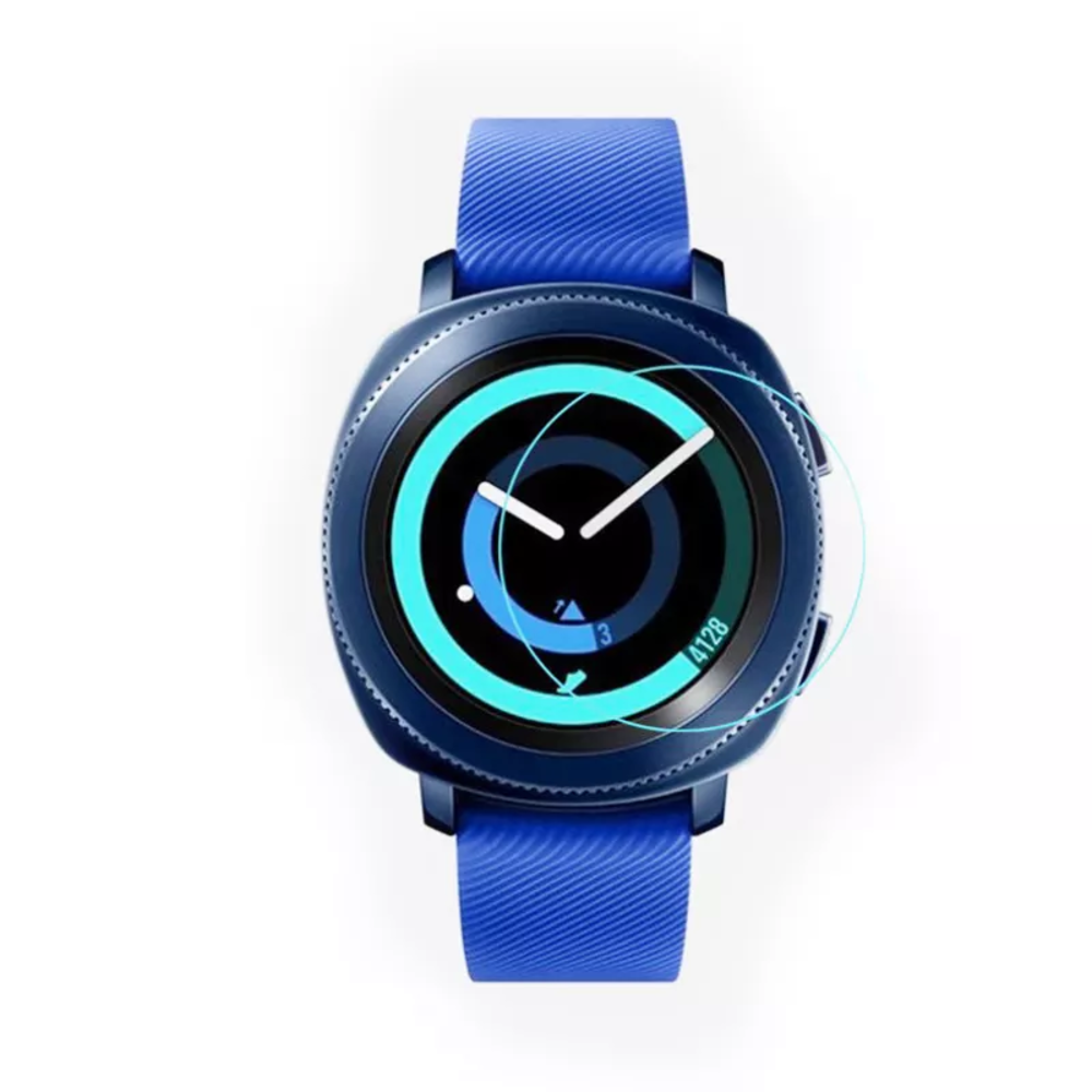 Samsung Gear Sport Displayschutz Glas Smartwatcharmbaender