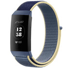 Strap-it® Strap-it Fitbit Charge 4 Nylonarmband (Ozeanblau)