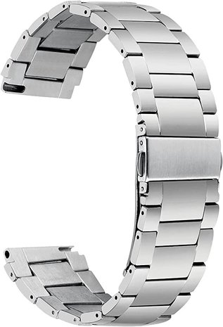 Strap-it® Strap-it Garmin Vivomove 3s Titanarmband - 39mm (Silber) Strap-it® Strap-it Garmin Vivomove 3s Titanarmband - 39mm (Silber)