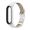 Strap-it® Strap-it Xiaomi Mi Band 5 Lederarmband (Weiß) Strap-it® Strap-it Xiaomi Mi Band 5 Lederarmband (Weiß)