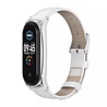 Strap-it® Strap-it Xiaomi Mi Band 5 Lederarmband (Weiß) Strap-it® Strap-it Xiaomi Mi Band 5 Lederarmband (Weiß)