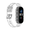 Strap-it® Strap-it Xiaomi Mi Band 5 transparentes TPU-Armband (Transparent) Strap-it® Strap-it Xiaomi Mi Band 5 transparentes TPU-Armband (Transparent)
