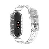 Strap-it® Strap-it Xiaomi Mi Band 5 transparentes TPU-Armband (Transparent) Strap-it® Strap-it Xiaomi Mi Band 5 transparentes TPU-Armband (Transparent)