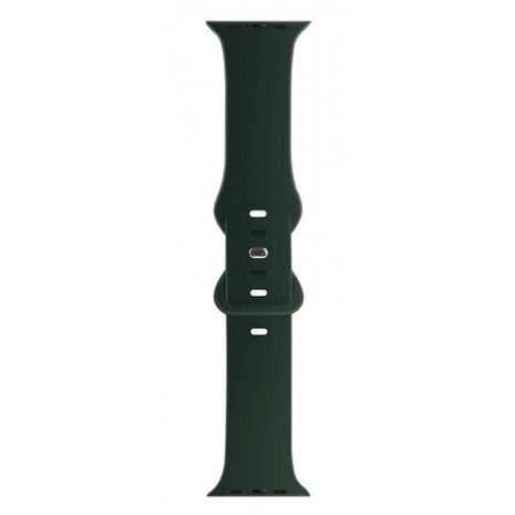 Strap-it® Strap-it Apple Watch Armband Silikon (Olivgrün)