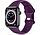 Strap-it Apple Watch Armband Silikon (Dunkellila)