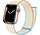 Strap-it Apple Watch Armband Nylon  (Milchweiß)