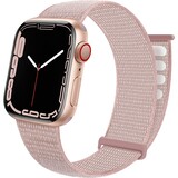 Strap-it® Apple Watch Armband Nylon (Hellrosa)
