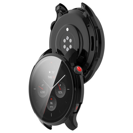 Strap-it® Strap-it Amazfit GTR 4 (Pro) TPU-Hülle (Schwarz) Strap-it® Strap-it Amazfit GTR 4 (Pro) TPU-Hülle (Schwarz)