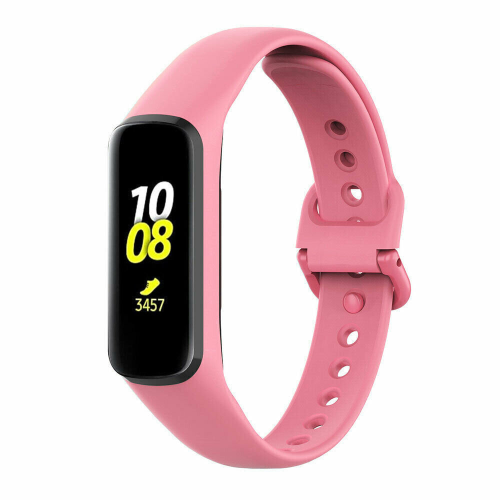 Strap-it® Strap-it Samsung Galaxy Fit 2 Silikonarmband (Rosa)