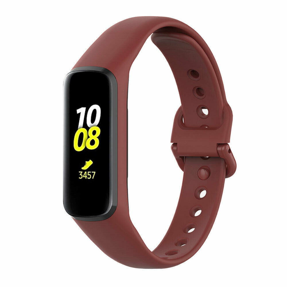 Strap-it® Strap-it Samsung Galaxy Fit 2 Silikonarmband (Burgund)