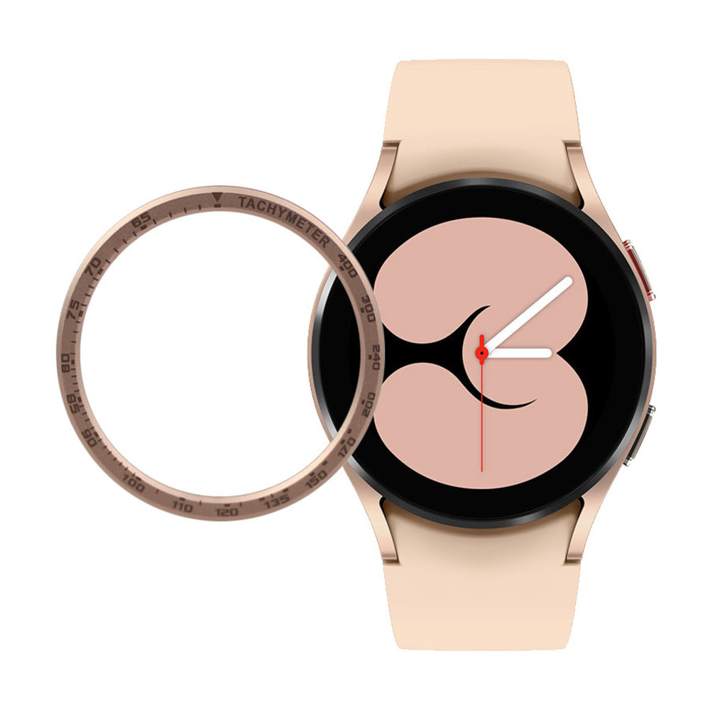 Strap-it® Strap-it Samsung Galaxy Watch 4 40mm Lünettenring Speed (Kirschgold) Strap-it® Strap-it Samsung Galaxy Watch 4 40mm Lünettenring Speed (Kirschgold)