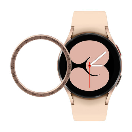 Strap-it® Strap-it Samsung Galaxy Watch 4 40mm Lünettenring Speed (Kirschgold) Strap-it® Strap-it Samsung Galaxy Watch 4 40mm Lünettenring Speed (Kirschgold)