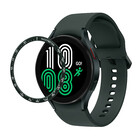 Strap-it® Strap-it Samsung Galaxy Watch 4 44mm Lünettenring Speed (Schwarz)