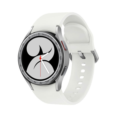 Strap-it® Strap-it Samsung Galaxy Watch 4 44mm Lünettenring Speed (Silber) Strap-it® Strap-it Samsung Galaxy Watch 4 44mm Lünettenring Speed (Silber)