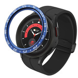 Strap-it® Samsung Galaxy Watch 5 Pro Lünettenring Zeit (Blau)