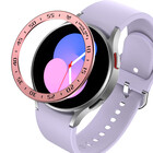 Strap-it® Strap-it Samsung Galaxy Watch 5 40mm Lünettenring Zeit (Rosa)