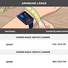 Strap-it® Strap-it Honor Magic Watch 2 Sportarmband (Grau) Strap-it® Strap-it Honor Magic Watch 2 Sportarmband (Grau)